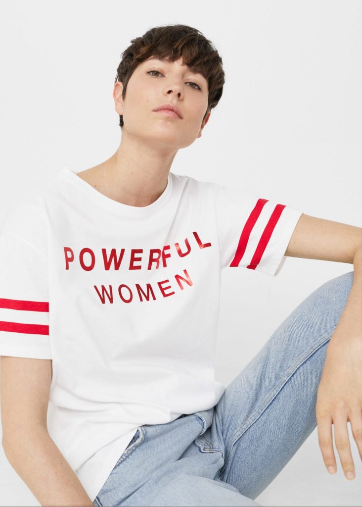 Mango Feminist Tee