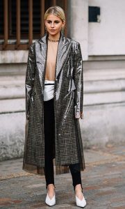 plastic fashion trend
